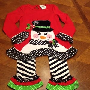 Little girls Christmas/winter outfit Little girls Christmas/winter outfit