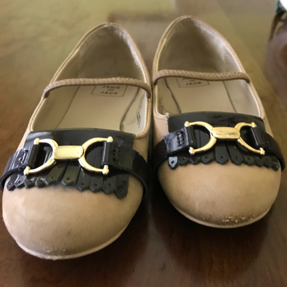 Janie & Jack little girls dress shoes size 8