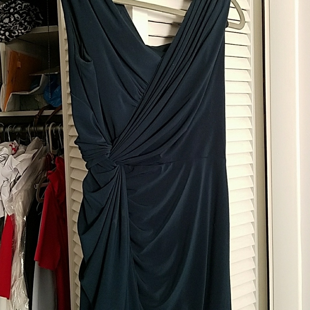 Dark Green Dress