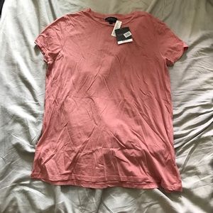 Topshop pink t shirt never worn