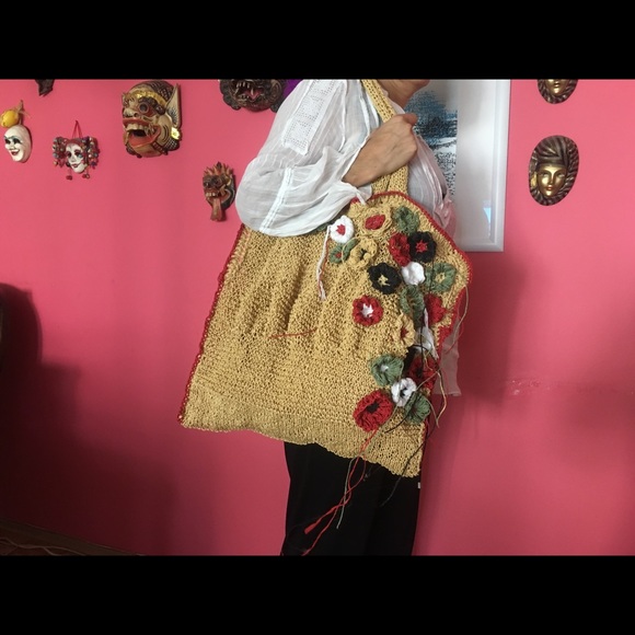 Handmade unique shoulder bag - Picture 2 of 3