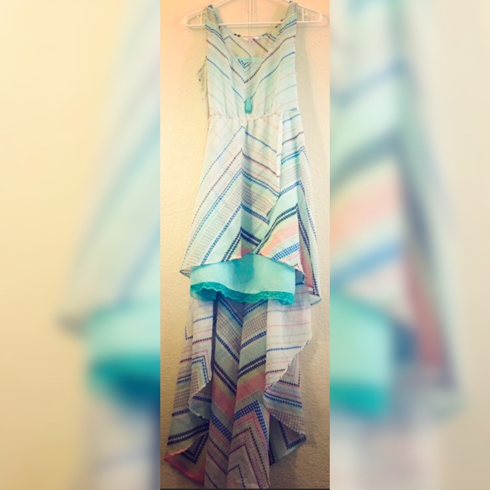 A-Line Peek-A-Boo Slip Dress