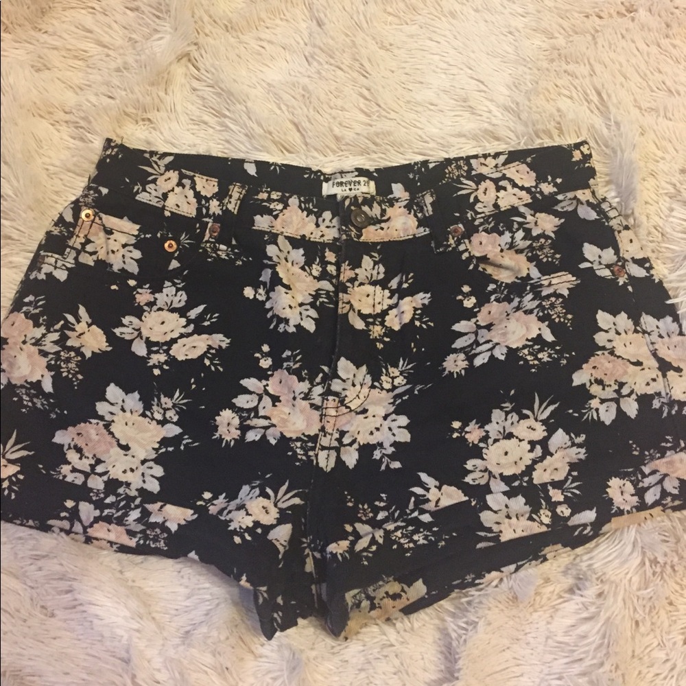 Floral shorts