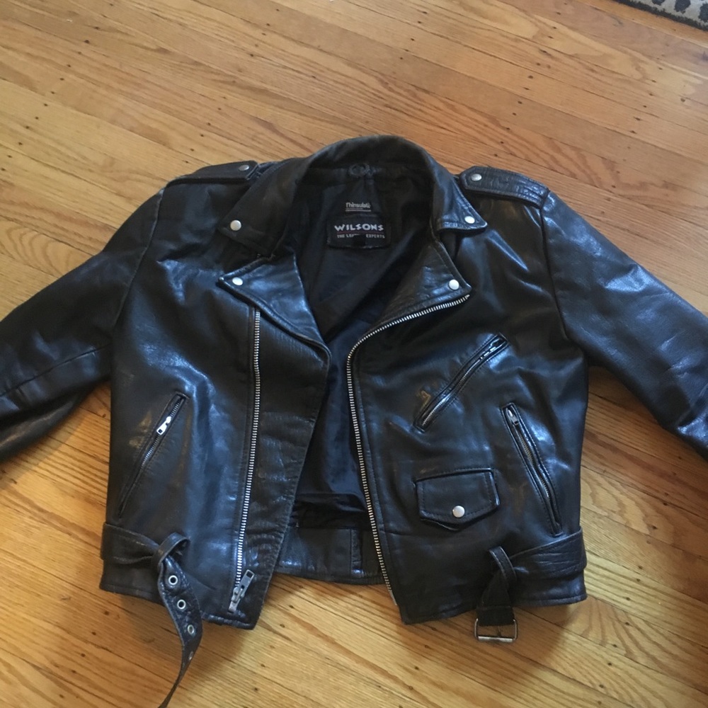 Original Wilson Leather Biker Jacket