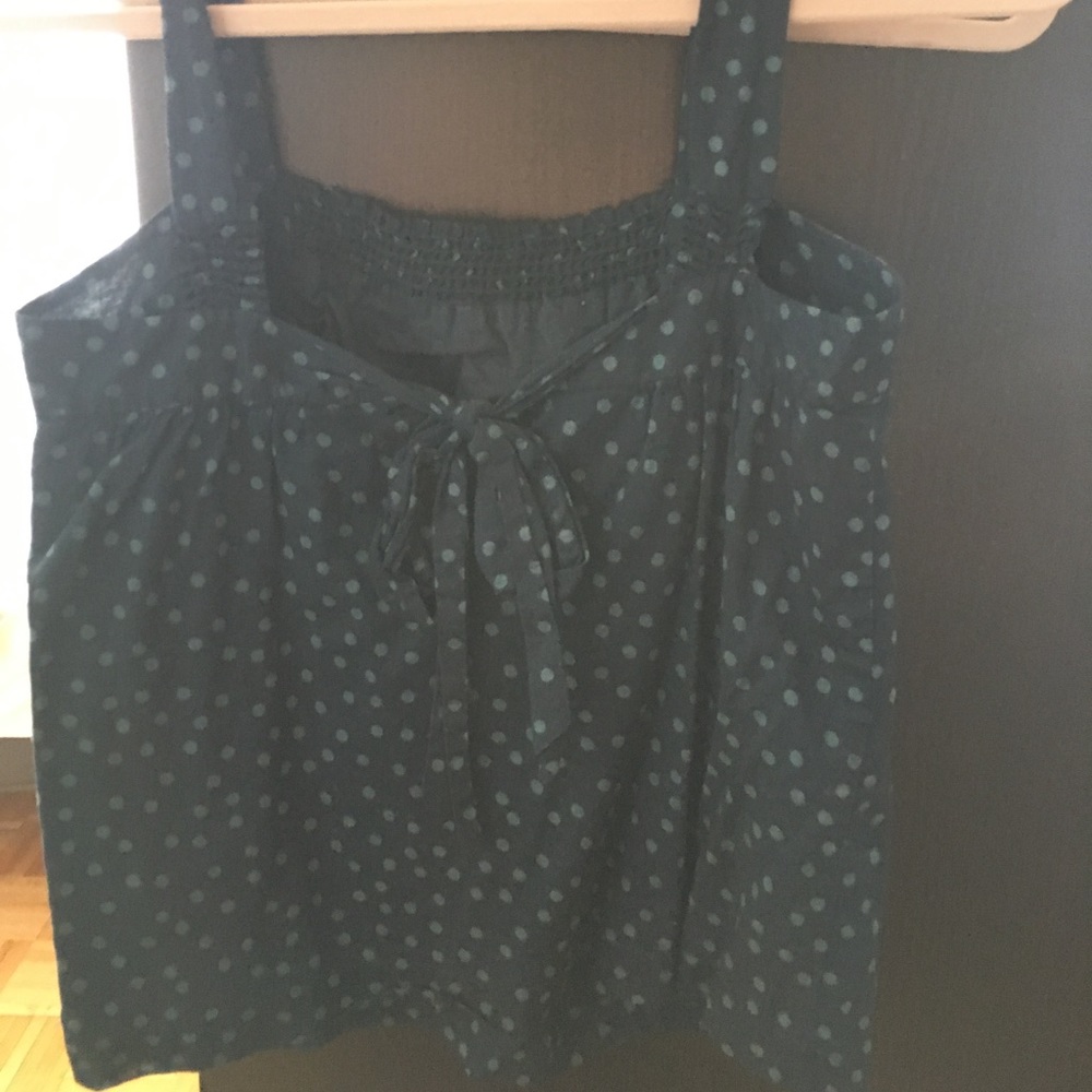 AE polka dot tank