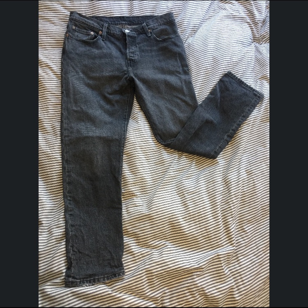 Levi’s Black Coast 501 CT Stretch Jeans