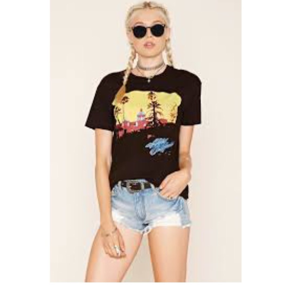 Forever 21 Hotel California shirt