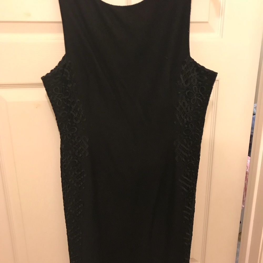 Banana Republic Heavy Black Dress NWT Size 12