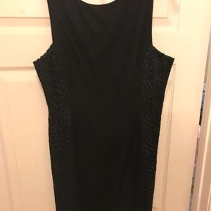 Banana Republic Heavy Black Dress NWT Size 12
