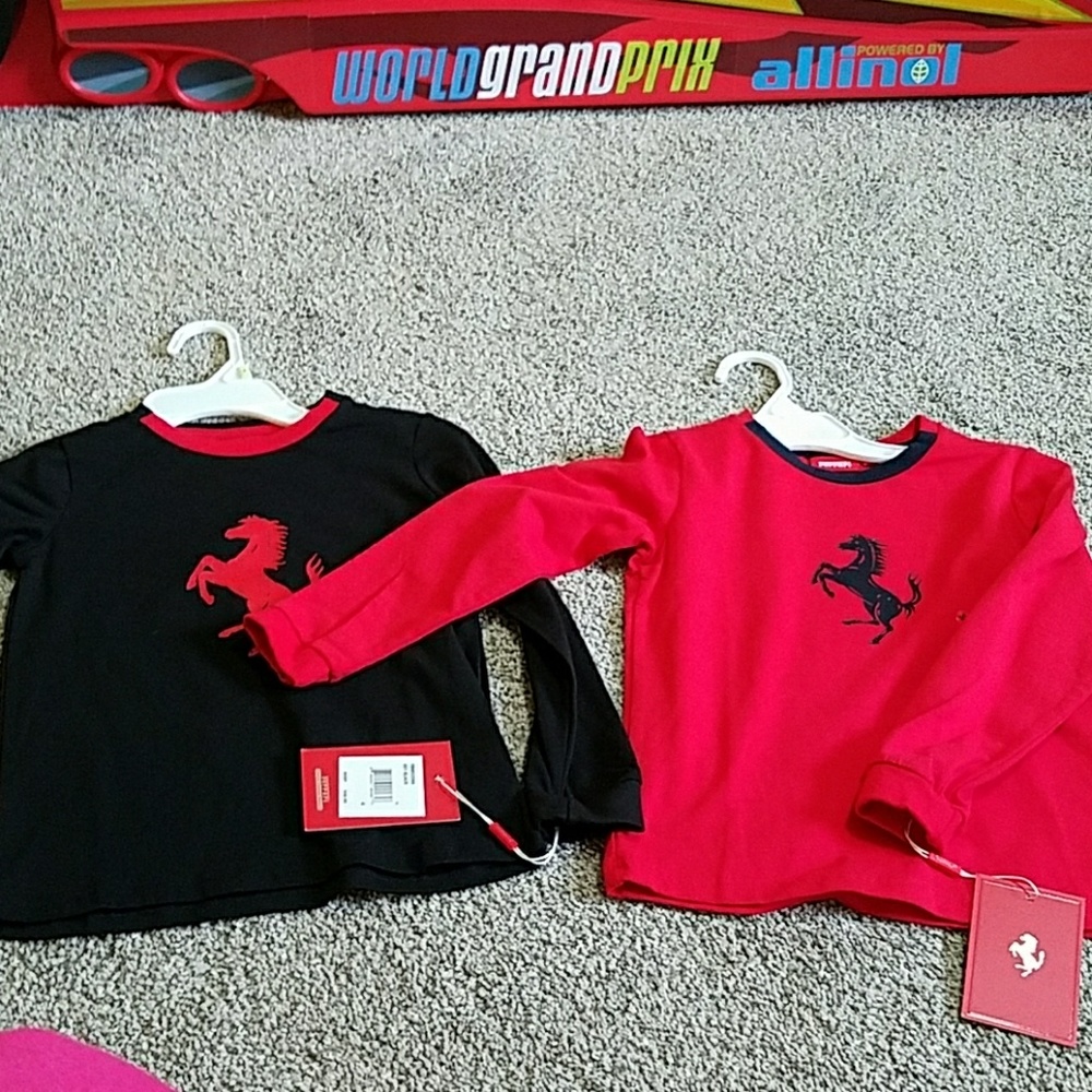 Ferrari long sleeves shirts