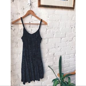 Urban Outfitters Flared Velvet Tank Dress