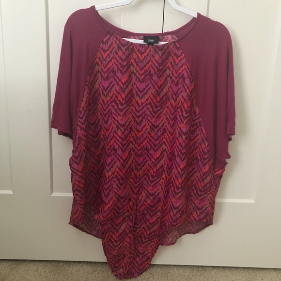 Mossimo XS FLOWY SHIRT - Picture 7 of 8