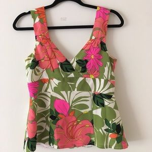 Vintage Nanette Lepore Floral top