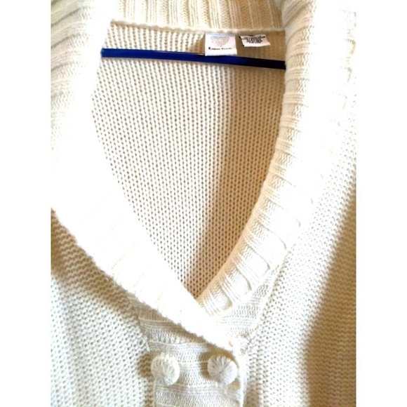 Ladies 2 button cute winter cardigan 2 pocket coat - Picture 4 of 6