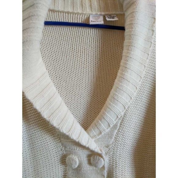 Ladies 2 button cute winter cardigan 2 pocket coat - Picture 5 of 6