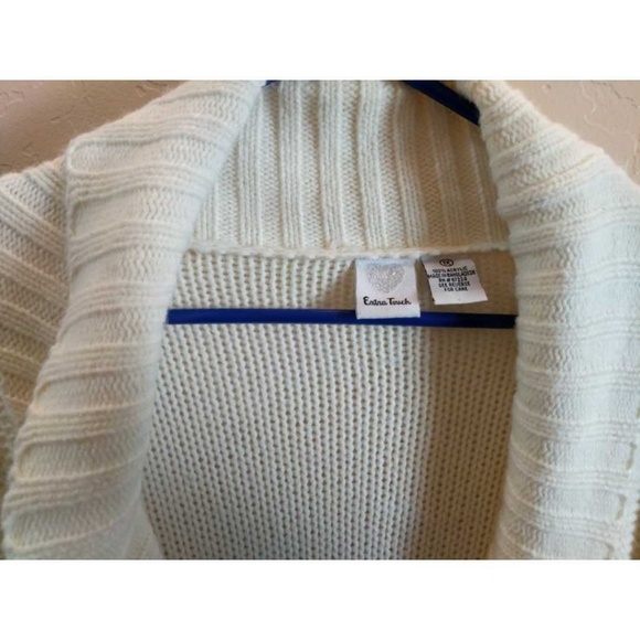 Ladies 2 button cute winter cardigan 2 pocket coat - Picture 6 of 6