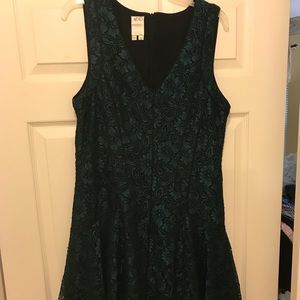 Ali Ro Green Fit and Flare Size 12
