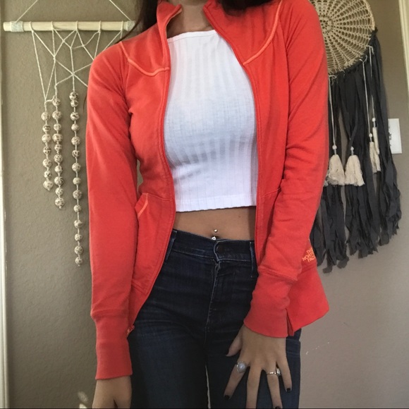 The North Face Jackets & Blazers - ⬇️North Face coral zip up jacket