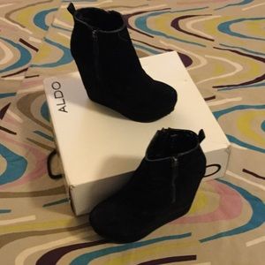 Black Suede Ankle Boots