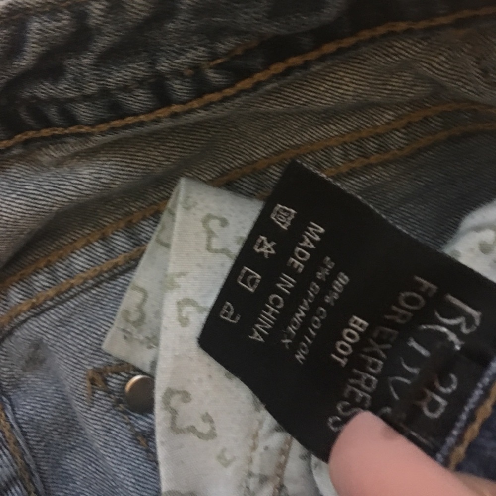 4/$50 Rerockforexpressbootjeansdistressed - Picture 7 of 8