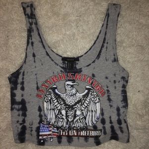 Band Tee tank top Forever 21 size S