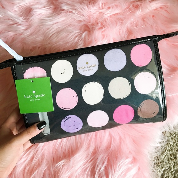 Kate Spade OHH LA LA Makeup Cosmetic Bag