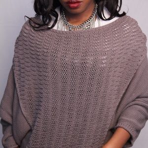 Calvin Klein Jeans Poncho Wide or Off the Shoulder