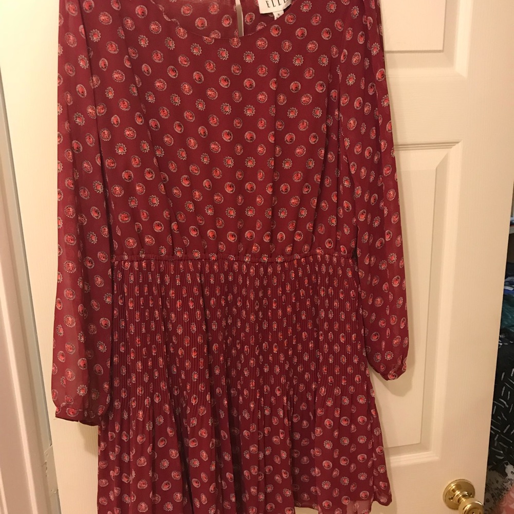 Elle Long Sleeve Red XL