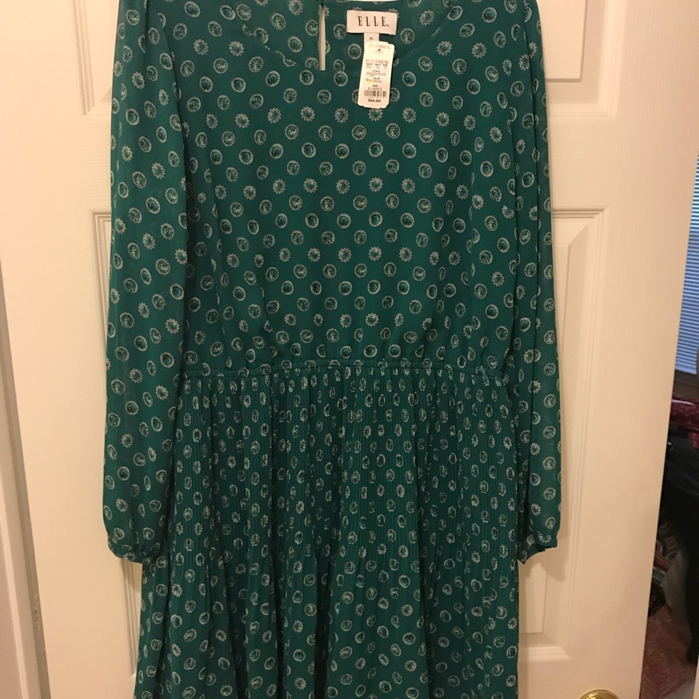 Elle Green Long Sleeve XL