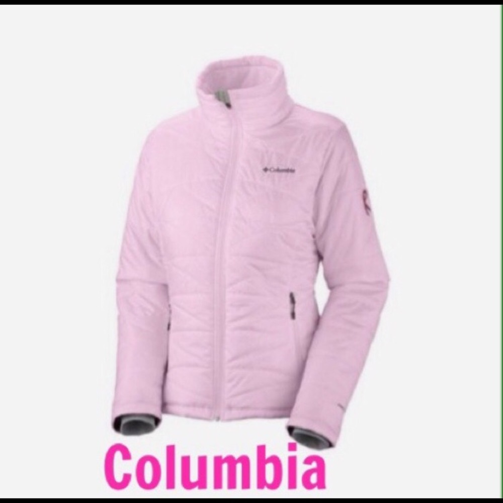 Hold Columbia Omni-heat Breast Cancer Awareness