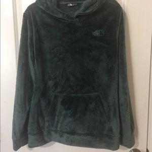 Super soft jade color North Face hoodie