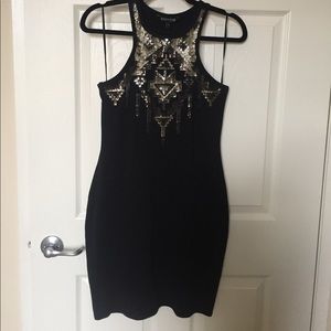 Express Sequin Cotton Dress