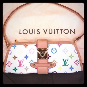 Authentic Louis Vuitton Murakami Shirley Clutch