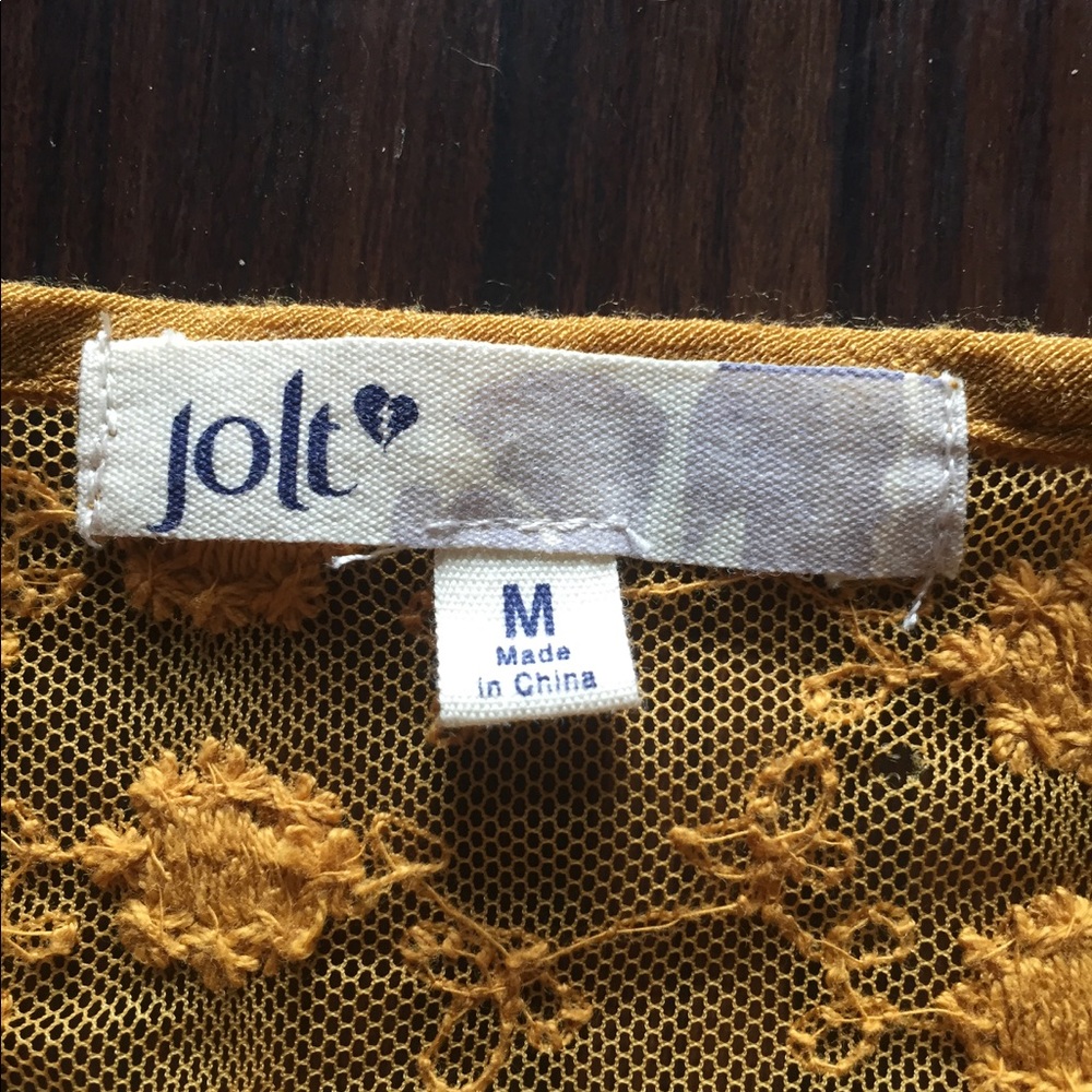 Mustard yellow blouse - Picture 4 of 4