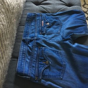 Size 30 Hudson Wide Leg Jeans