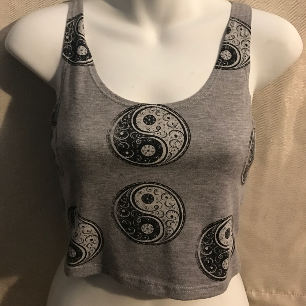 LA hearts- Pac sun crop top