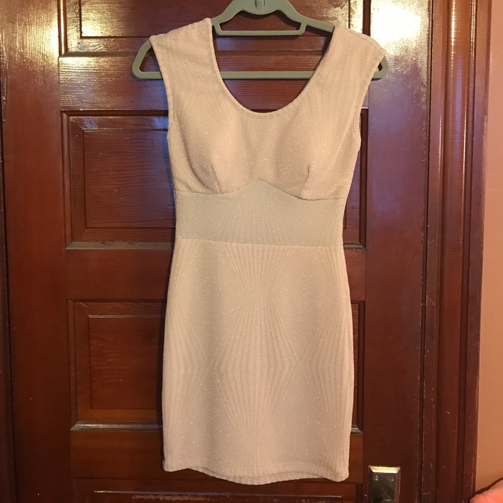 Champagne Sparkle Dress