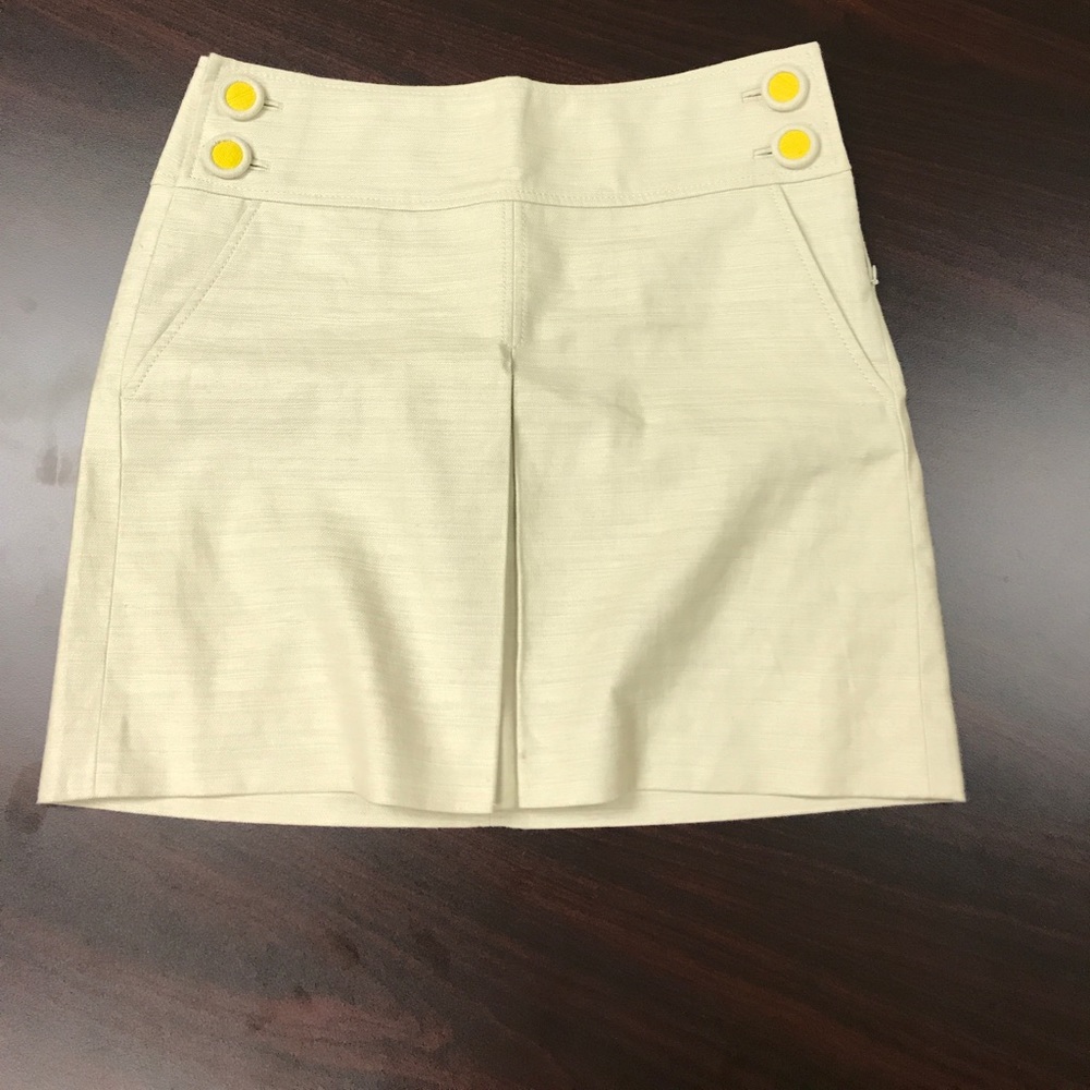 J Crew size 4 linen skirt