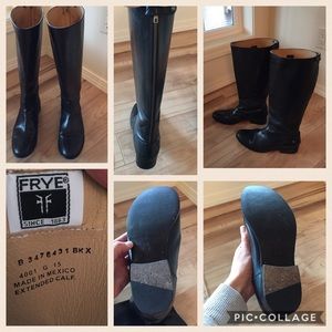 Frye Women's Melissa Button Back Zip Wide Calf