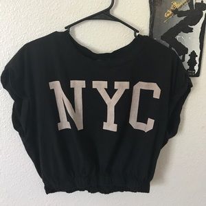Forever 21 NYC crop top