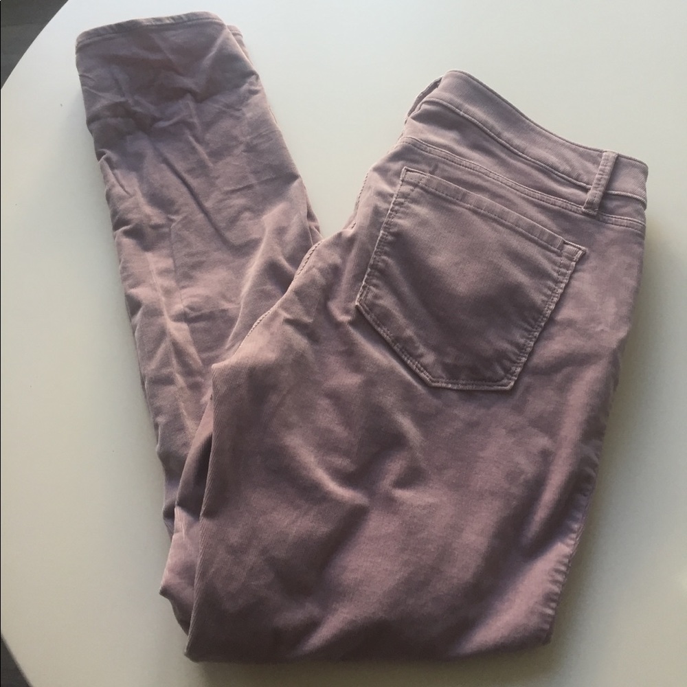 NWOT ANN TAYLOR LOFT lavender cotton pants 30/10P
