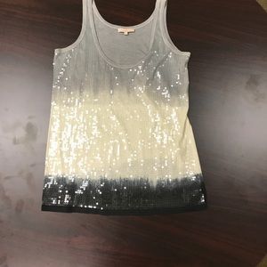 Sandro sequin tank size 2