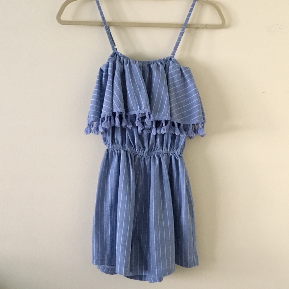 Baby Blue Romper