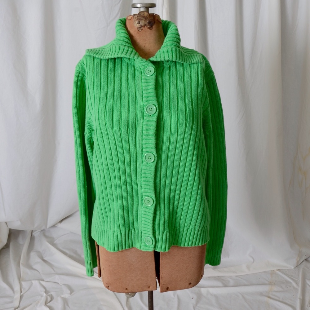 Tommy Hilfiger green sweater