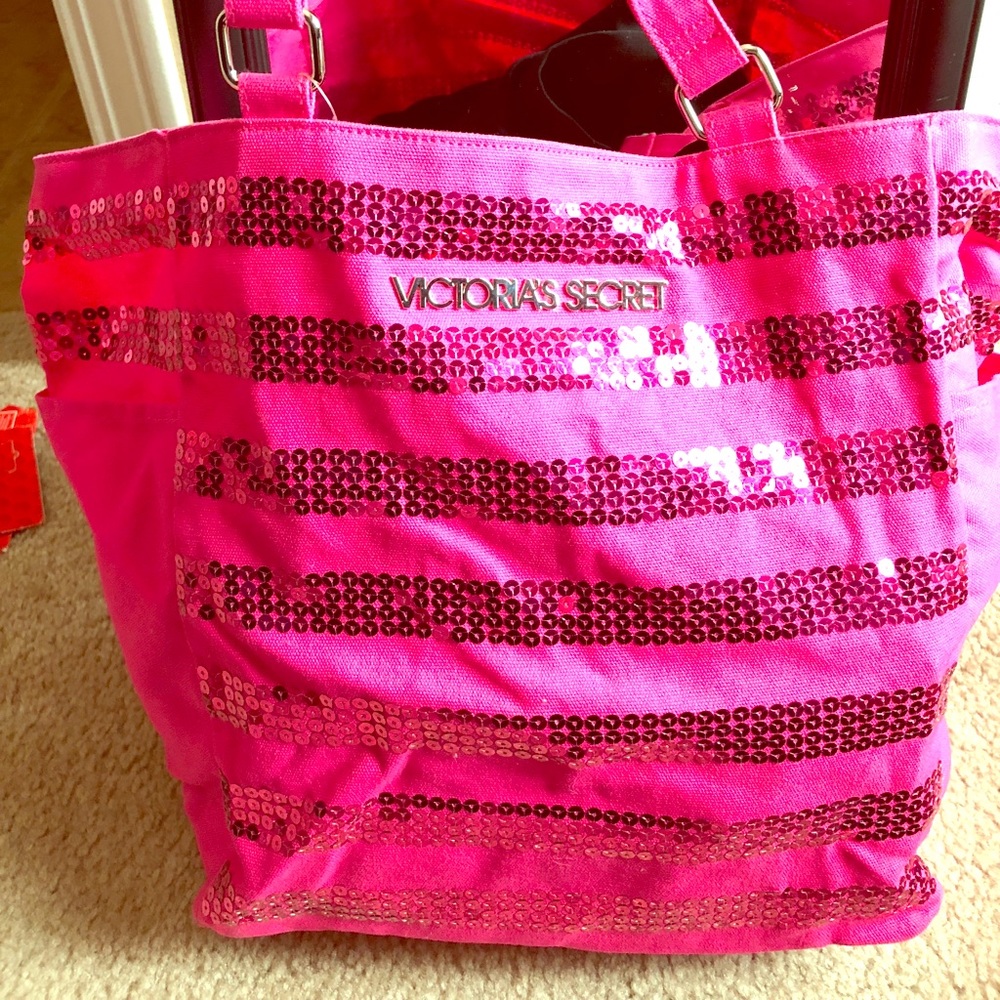 Victoria’s Secret Glam Sequined Tote