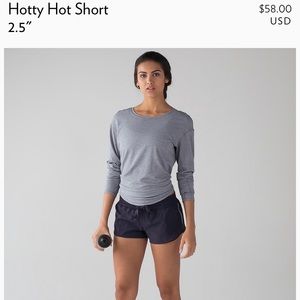 Lululemon hotty hot shorts