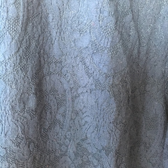 Loft Blue Lacy Sweater size Large - Picture 4 of 4