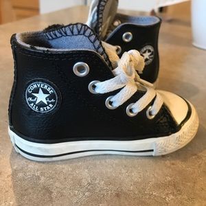 Leather Converse