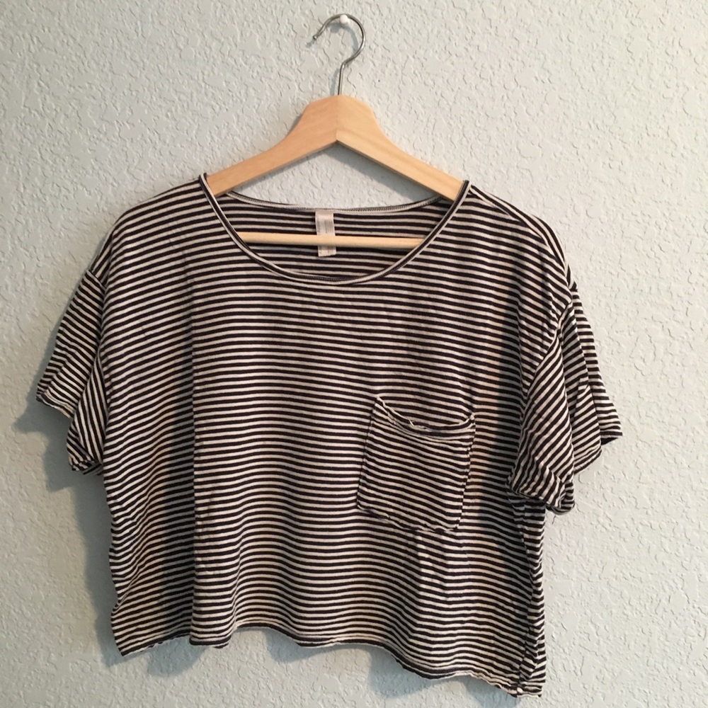 American Apparel striped tee