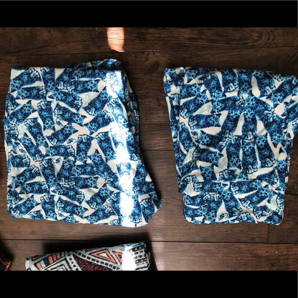 Lularoe OS Cat leggings
